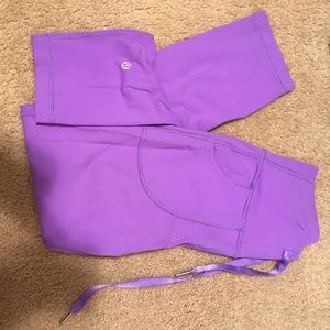 Lululemon leggings purple high waisted